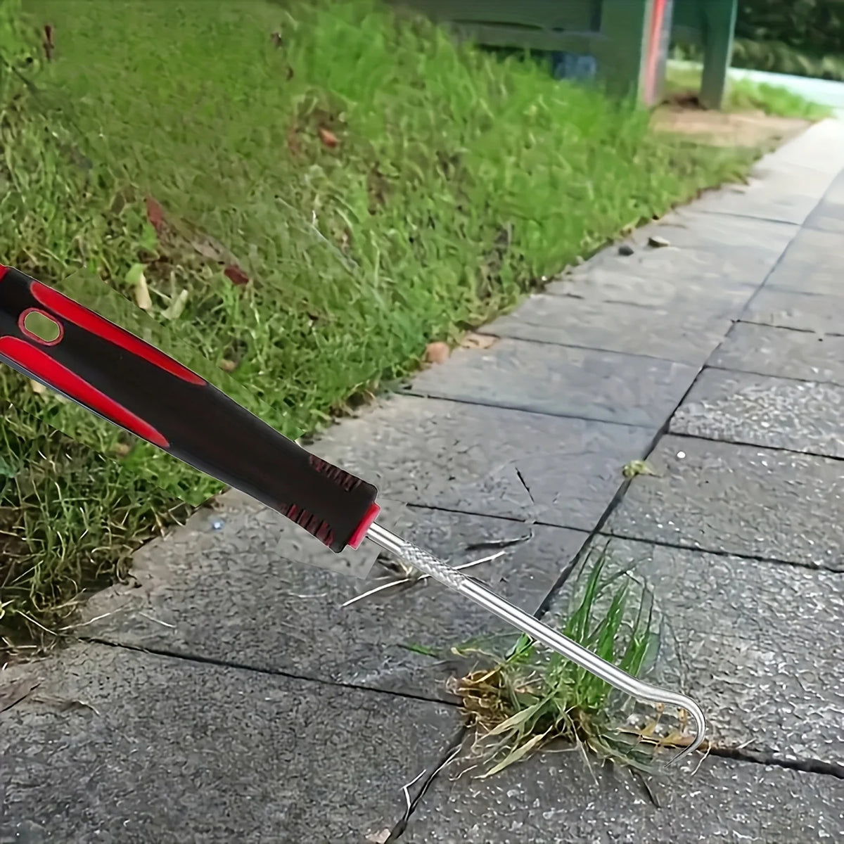 Metal Weeding Hook Set – Paving Joint Weed & Moss Remover Garden Weeding Tool Babs