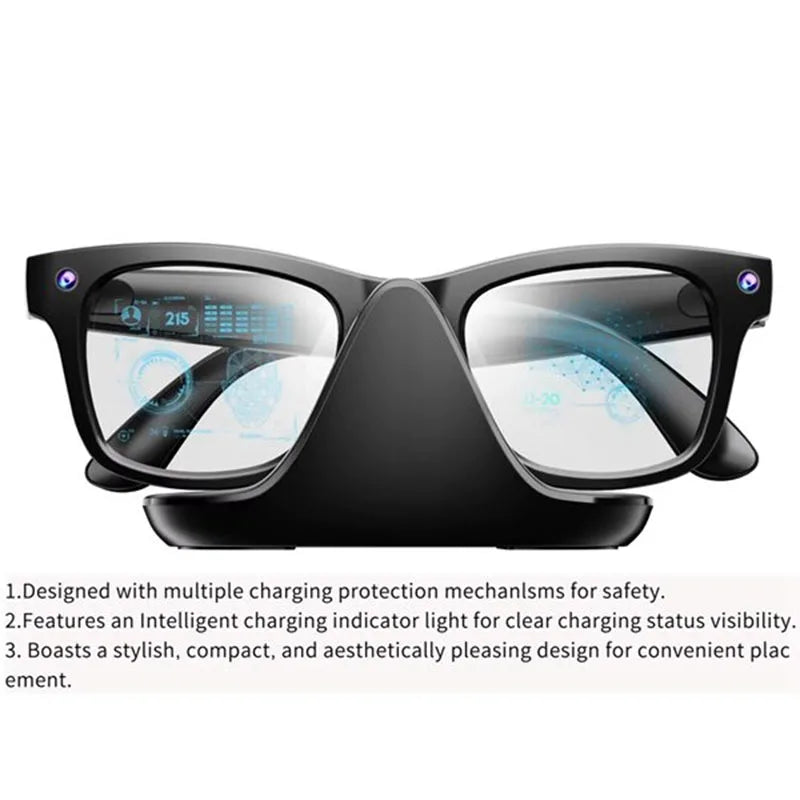 Charging Dock for Ray-Ban Meta Smart Glasses | Type-C LED Smart Glasses Charger Babs