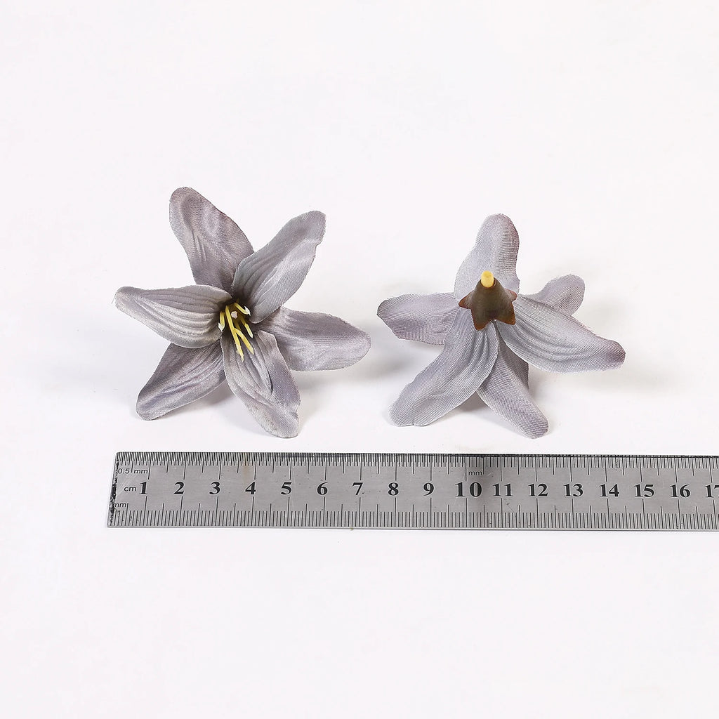 20 Silk Lily Artificial Flowers – Wedding & Home Décor Artificial Silk Flowers Babs