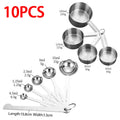 Stainless Steel Measuring Spoons Set – 6pc Stackable Kitchen Measuring Spoons Set Babs 10pcs SL