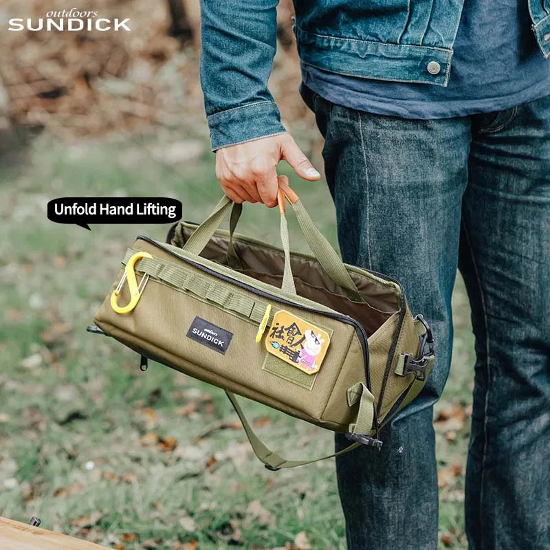 Waterproof Outdoor Camping Gear Storage Bag + Shoulder Strap Camping Storage Bag Babs