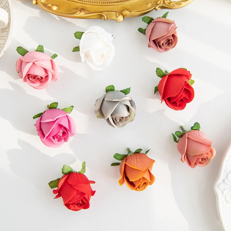 Silk Rose Heads – Artificial Flowers for Wedding & Home Decor Artificial Silk Flowers Babs