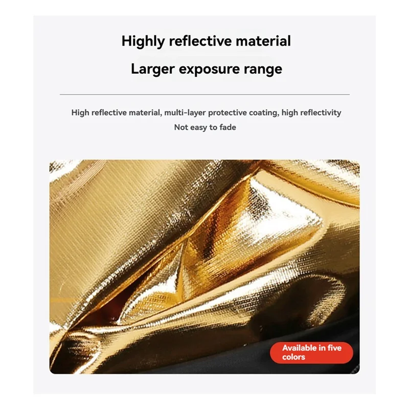 5-in-1 Foldable Round Photography Reflector | Fill Light Disc Photography Reflector Babs