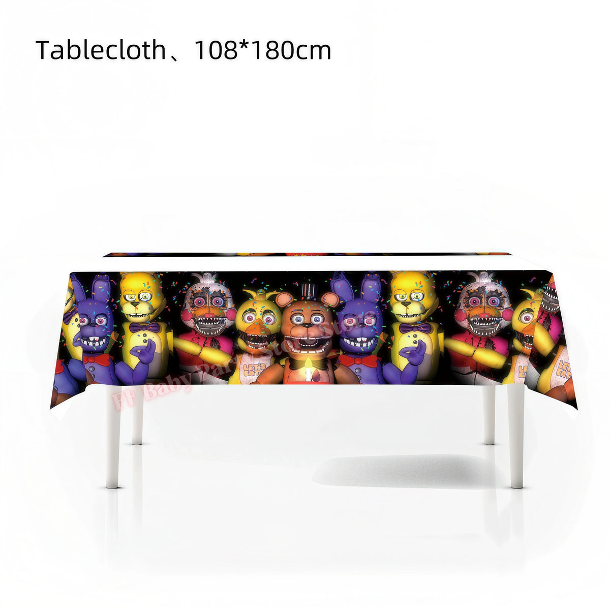 Five Nights Bear Birthday Party Decorations Set for Kids