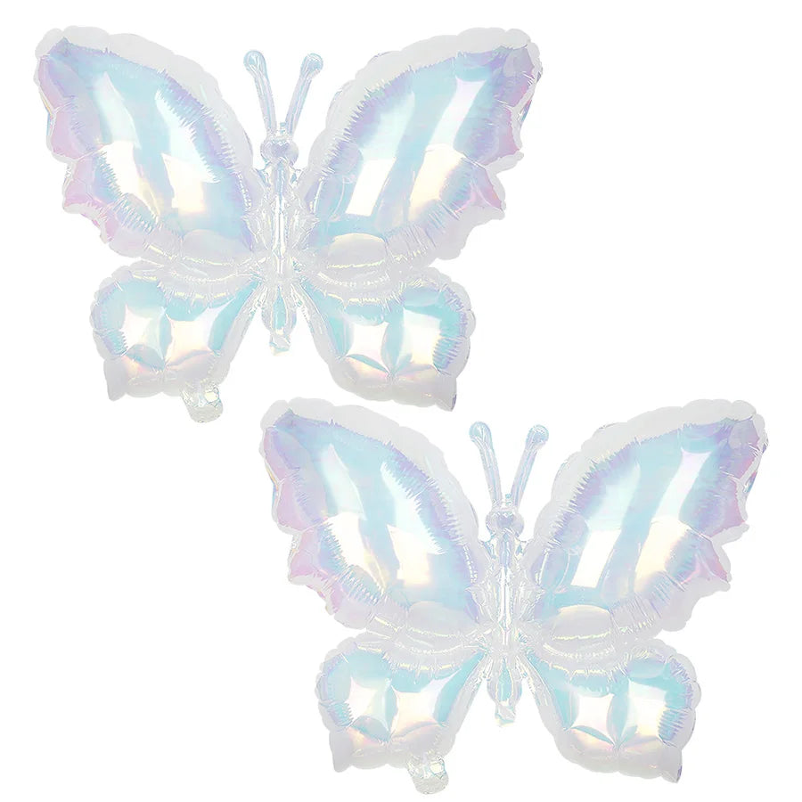 2pcs Gradient Butterfly Foil Balloons – Party & Wedding Decor Foil Party Balloons Babs 2Pcs 63x48cm