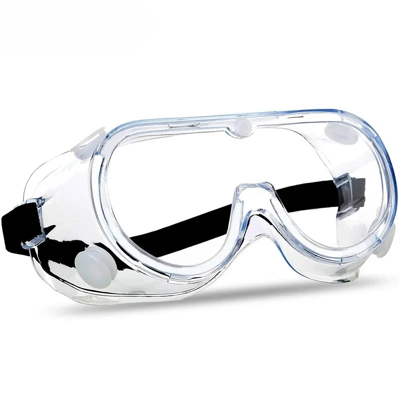 Anti-Fog Safety Goggles | Clear Protective Eyewear, Elastic Strap Safety Goggles Babs
