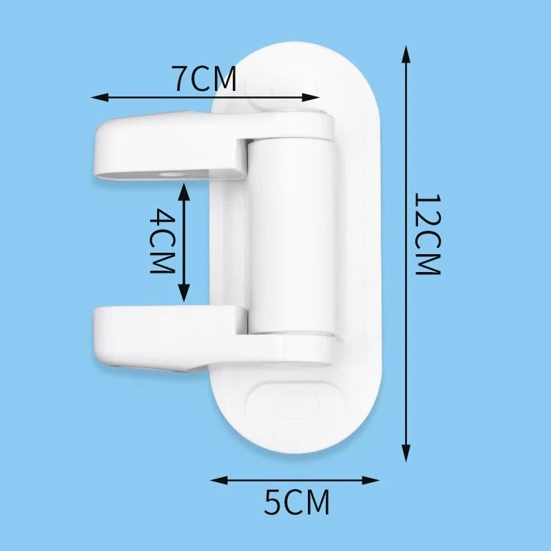 Door Lever Lock Child Safety Latch – No-Drill 1-4 Pack Child Safety Latch Babs