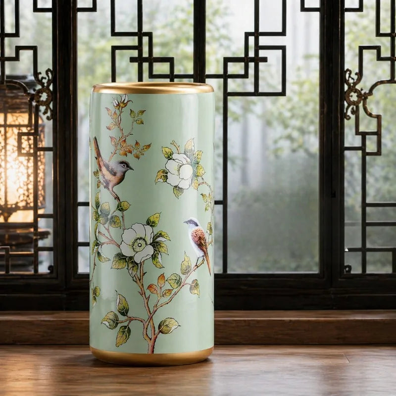 Modern Ceramic Floor Vase – Luxury Ikebana Décor Piece Decorative Floor Vase Babs Style B