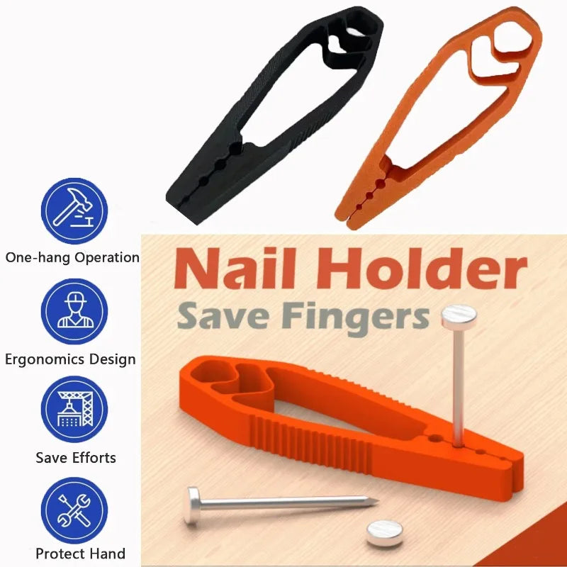 Portable Nail Fixer Pliers – Woodworking Finger Safety Tool Nail Fixer Pliers Babs