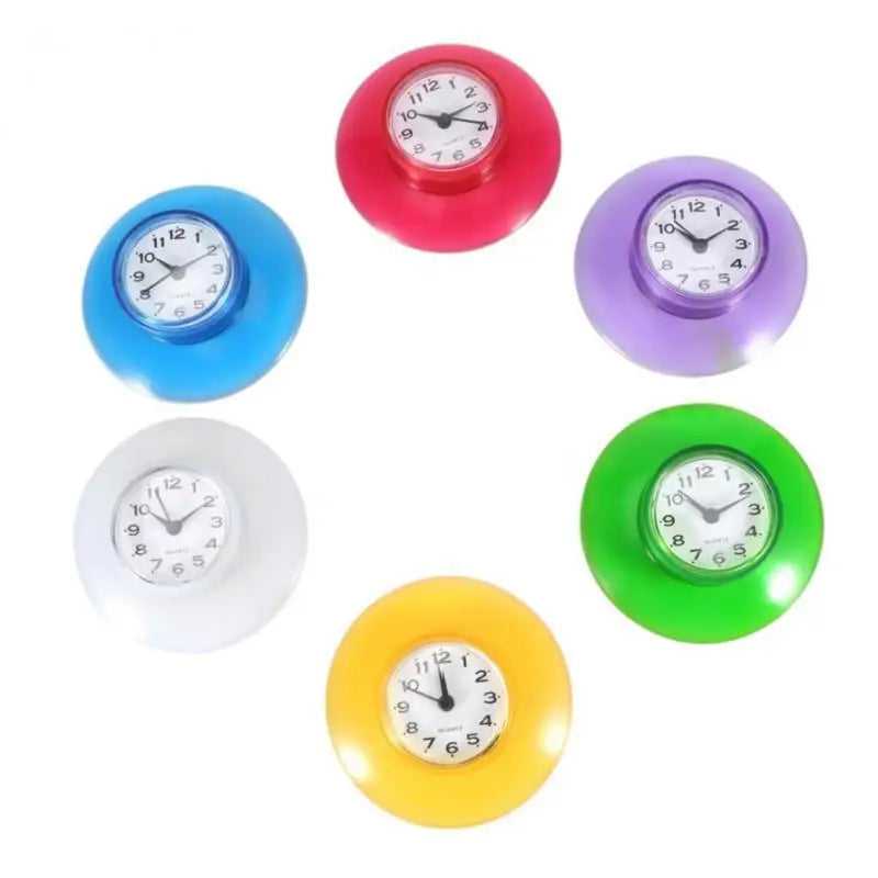 Waterproof Suction Cup Wall Clock – Kitchen & Bathroom Suction Cup Wall Clock Babs