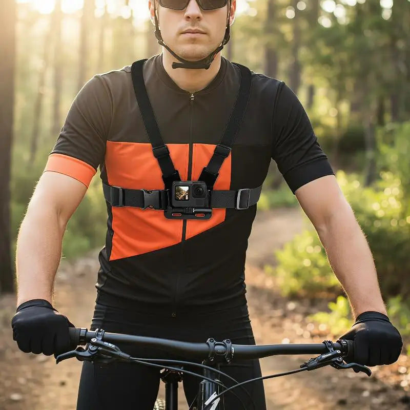 Action Camera Chest Harness Mount – GoPro, Insta360 & OSMO Camera Chest Harness Babs