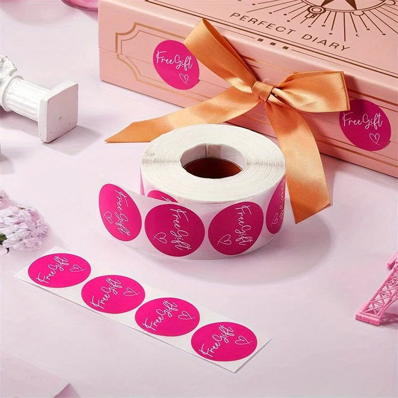 Adhesive Thank You Sticker Set – Gift Labels for Parties & Business Decorative Sticker Set Babs