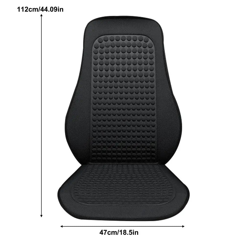Breathable Cooling Car Seat Cover – Universal Sweatproof Mat Car Seat Cover Babs Black