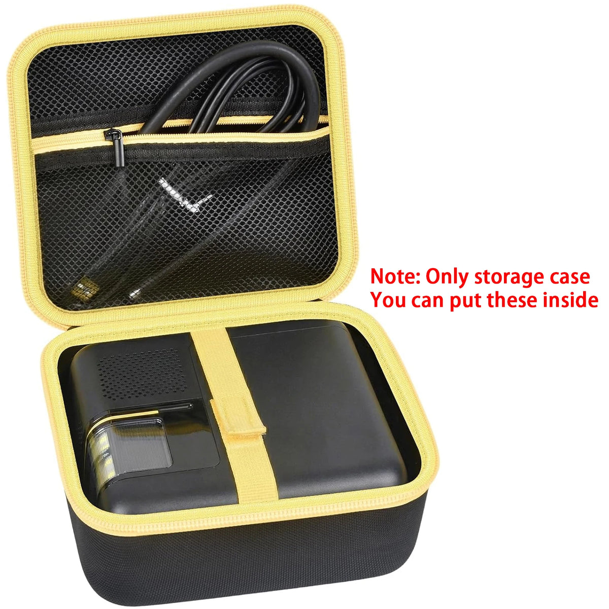 Carrying Case for Fanttik X10 APEX Tire Inflator | EVA Storage Bag Inflator Carrying Case Babs
