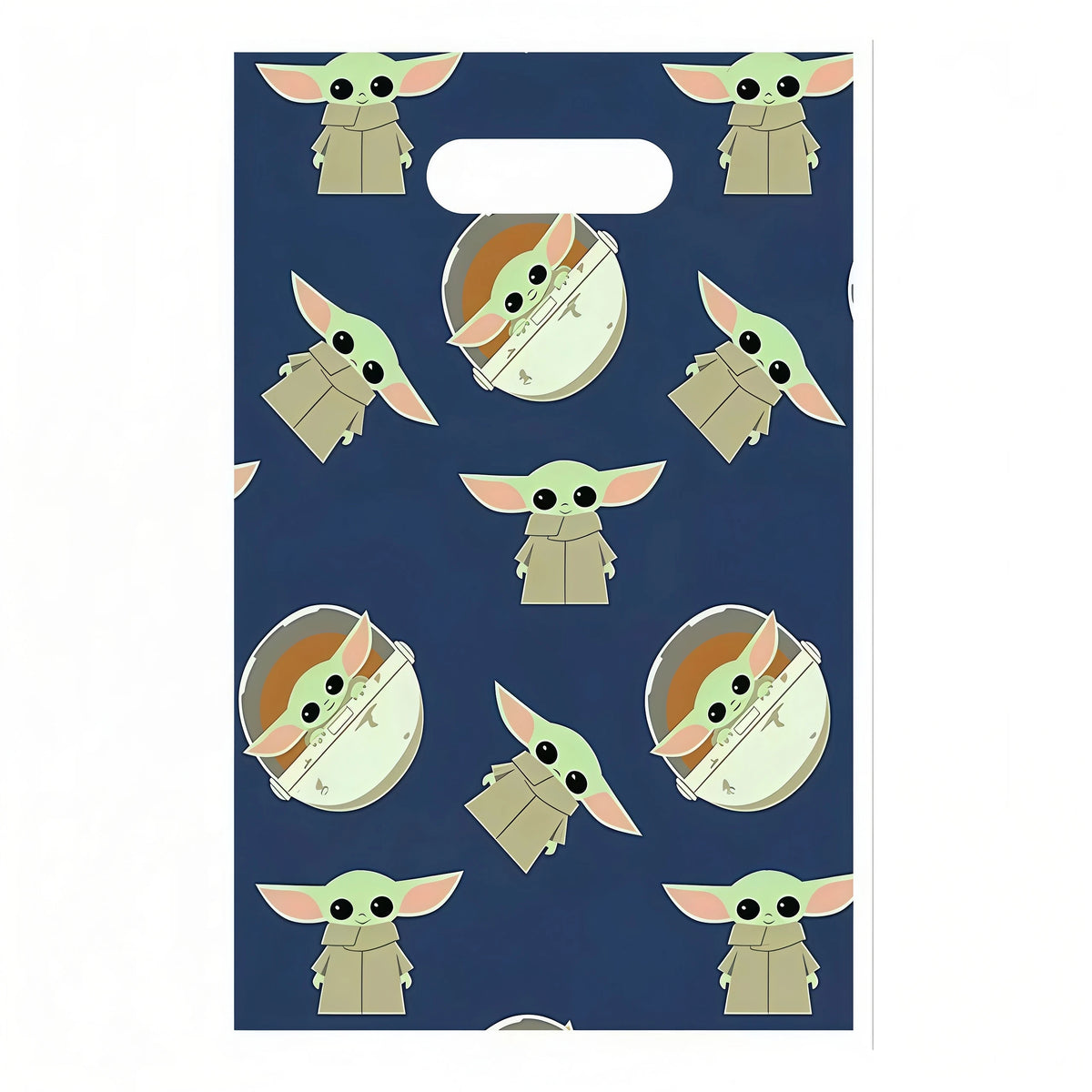 Yoda Baby Theme Birthday Party Supplies – Plates, Cups & Balloons Party Decoration Set Babs 10pcs gift bag