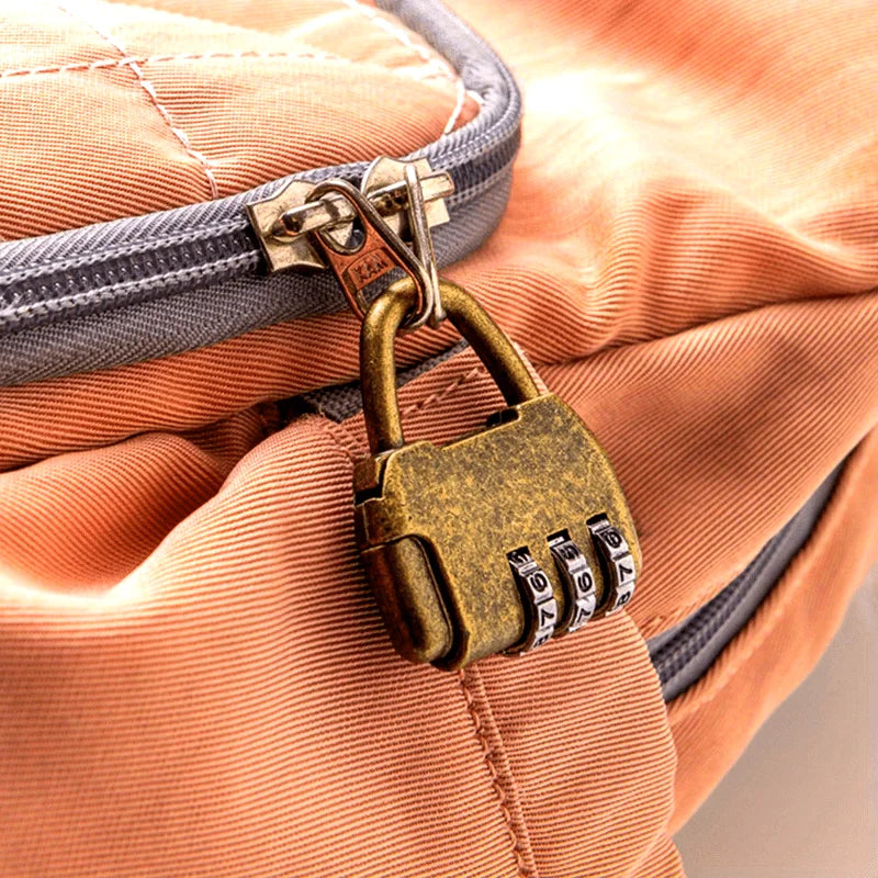 Retro 3-Digit Combination Padlock – Vintage Antique Style Combination Padlock Babs