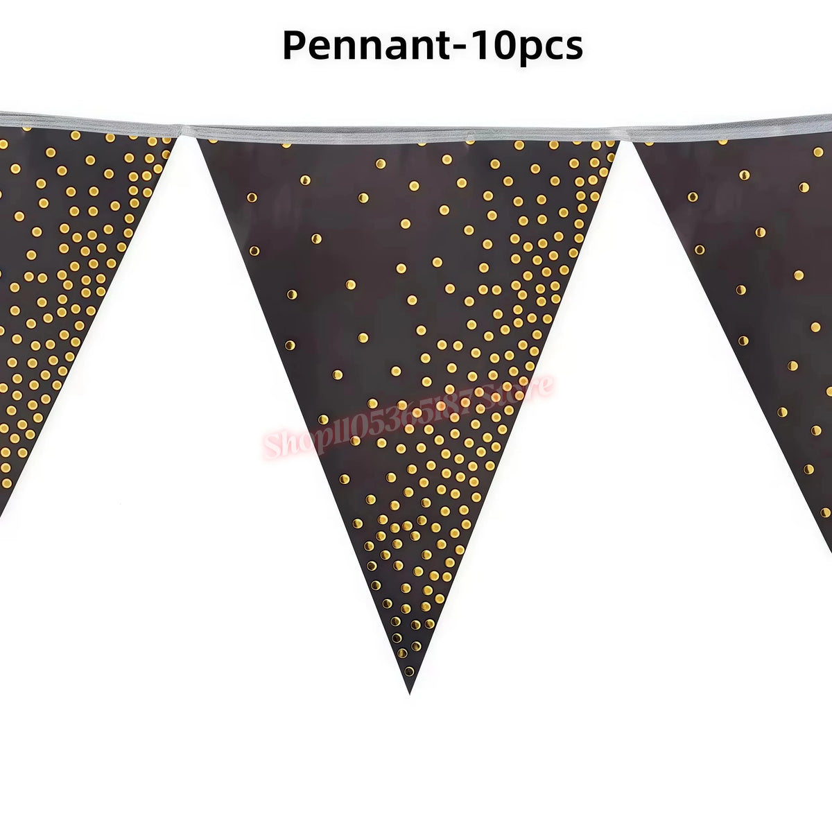 Rose Gold Dark Blue Party Tableware – Cups, Plates & Napkins Set Party Tableware Set Babs 10pcs pennants 1 others