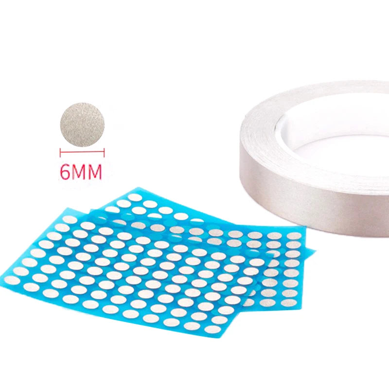 6MM Conductive Tape Patches – Remote & Controller Button Repair Button Repair Patches Babs
