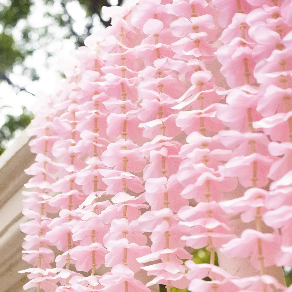 Artificial Cherry Blossom Silk Flower Garland – Wedding & Home Artificial Flower Garland Babs
