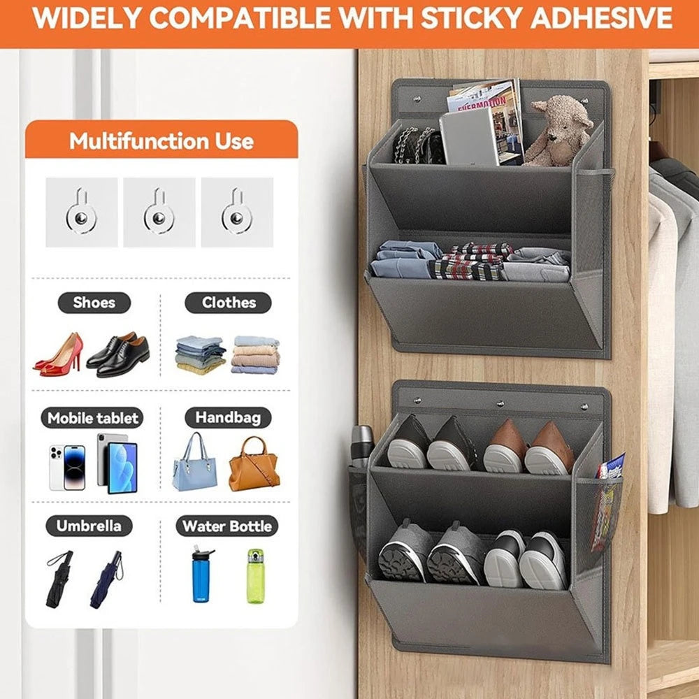 Over-the-Door Shoe Organizer – Large Pocket Hanging Rack Shoe Organizer Babs
