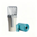 Large Detachable Cat Litter Scoop with Built-In Trash Can Cat Litter Scoop Babs gray