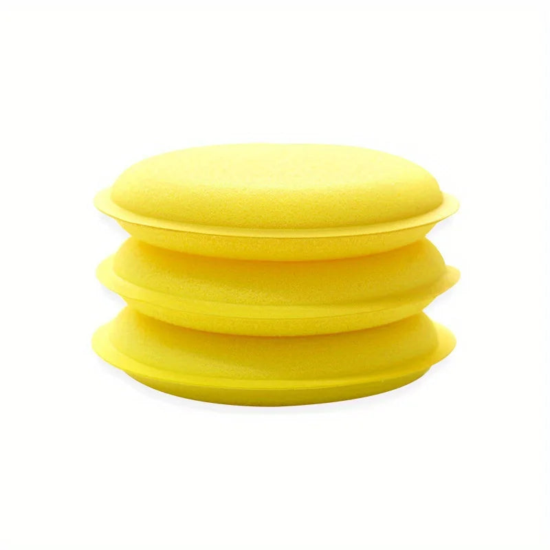 3-Pack Car Wax Foam Applicator Pads | Detailing Sponges Car Detailing Sponges Babs 3pcs