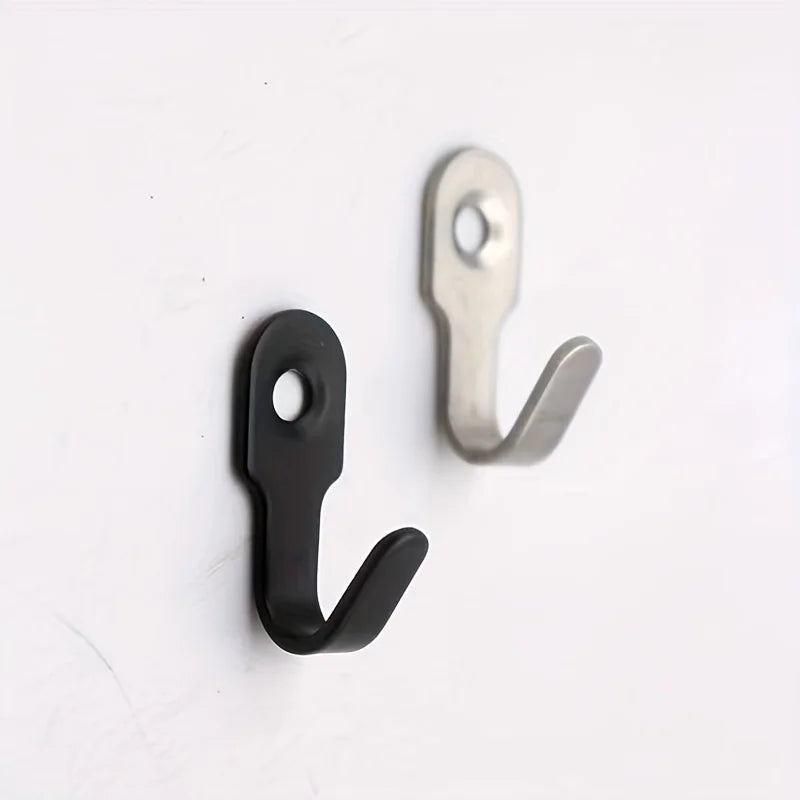 5-Pack Mini Stainless Steel U-Shaped Hooks – Kitchen & Bath Wall Mounted Hooks Babs