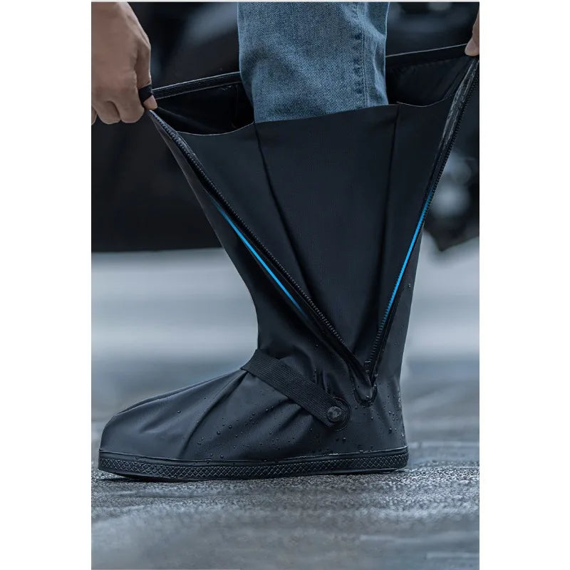 PVC Waterproof Cycling Overshoes Anti-Slip Rain Boot Covers Waterproof Overshoes Babs