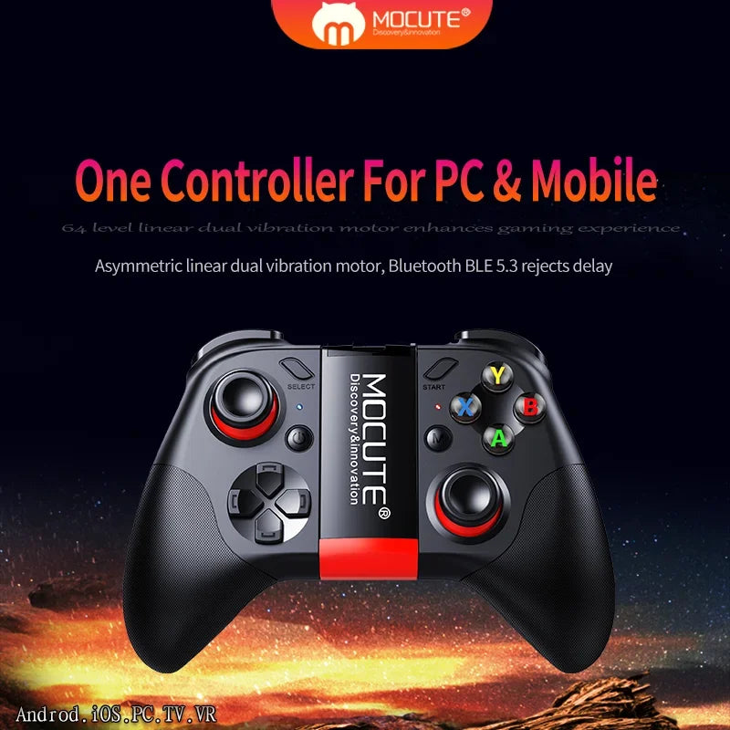 Mocute 054 Bluetooth 5.3 Gamepad for iOS Android PC Smart TV Wireless Gamepad Controller Babs