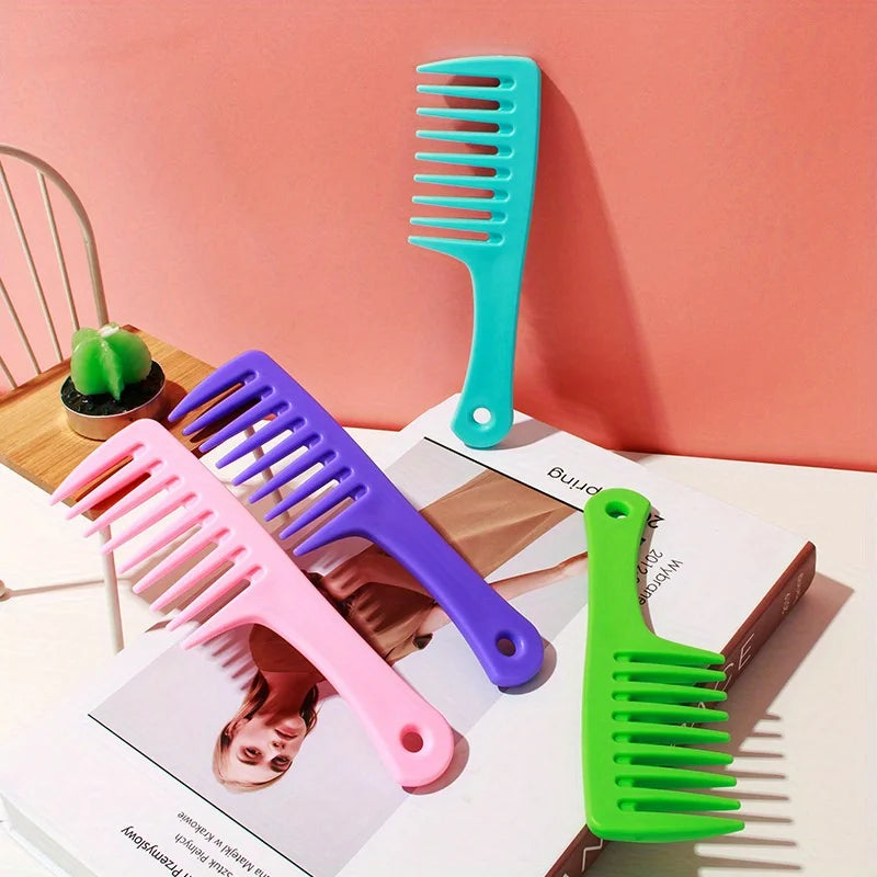 Anti-Static Wide Tooth Hair Comb – Detangling & Styling Wide Tooth Comb Babs