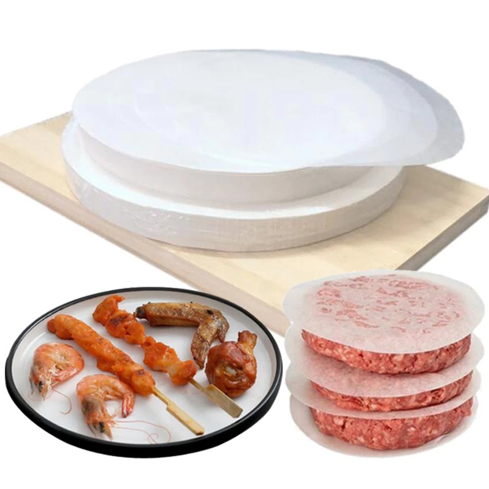 500pcs Patty Paper Sheets – BBQ, Baking & Freezer Separator Patty Paper Sheets Babs