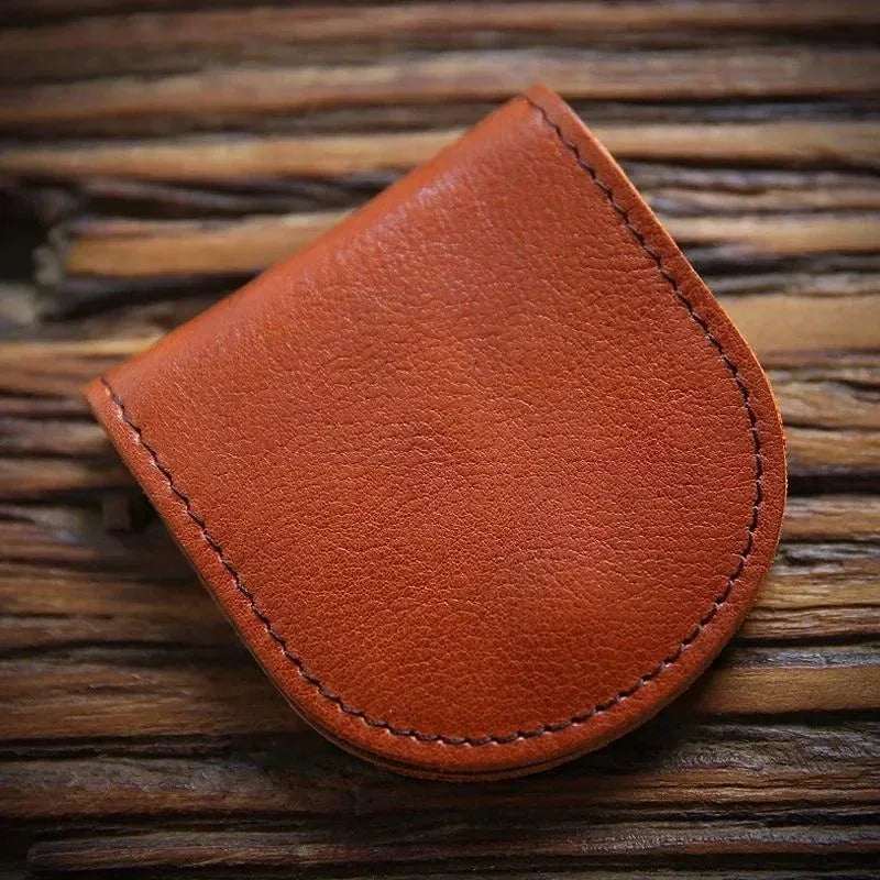 Women's Mini Genuine Cow Leather Coin Purse – Hasp Wallet Leather Coin Purse Babs