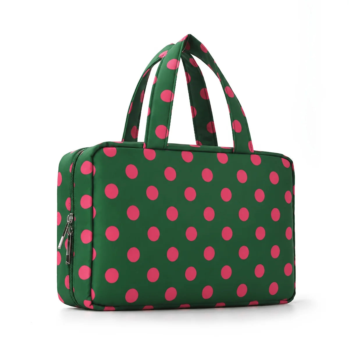 Travel Toiletry Bag with Hanging Hook & Leakproof Compartments Travel Toiletry Bag Babs Green