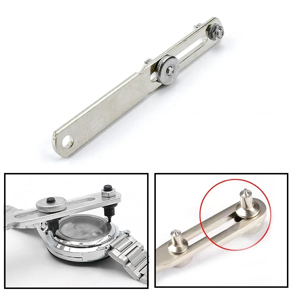 Adjustable Two-Jaw Watch Back Case Opener Repair Tool Watch Repair Tool Babs