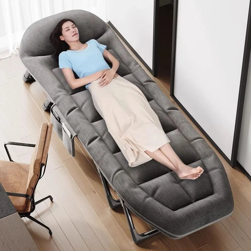 Oeny Folding Chaise Lounge Chair – Modern Linen, 5-Position Folding Chaise Lounge Babs