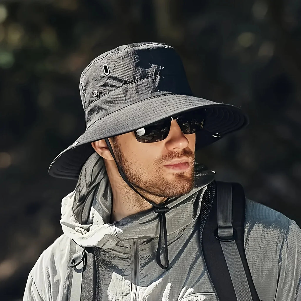 4-Pack Foldable Outdoor Sun Hat Set – Unisex UV Protection Outdoor Bucket Hat Babs