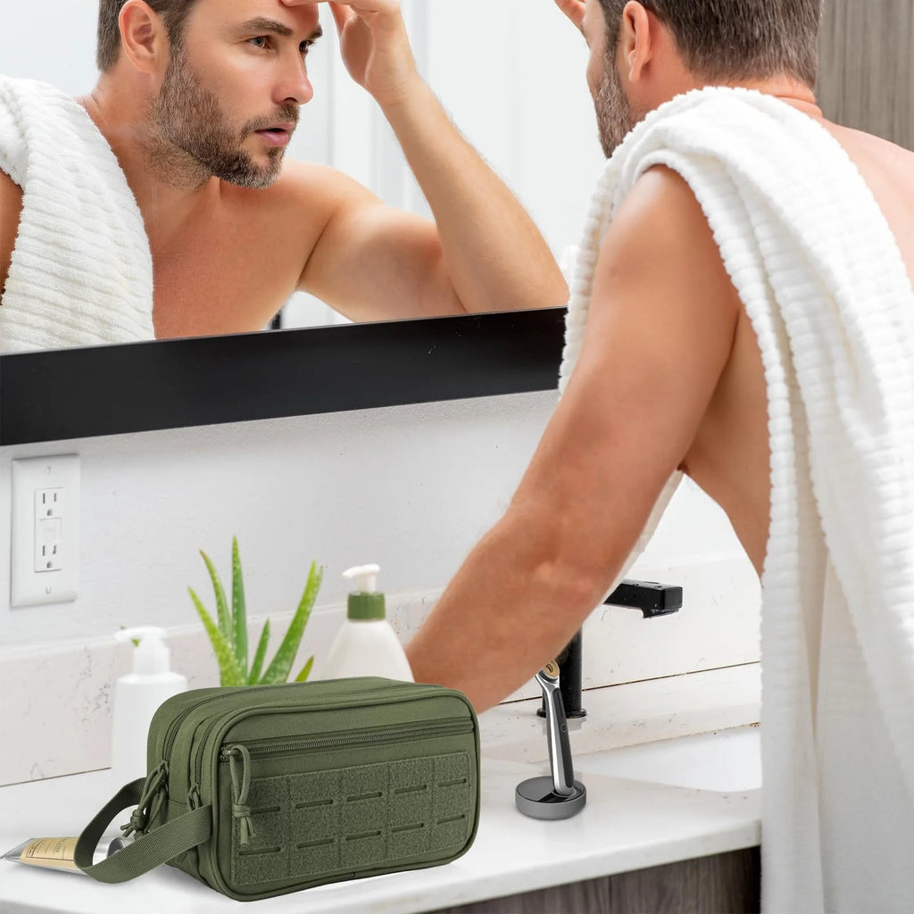 Tactical Toiletry Bag | Military Travel Hygiene Kit for Men Tactical Toiletry Bag Babs