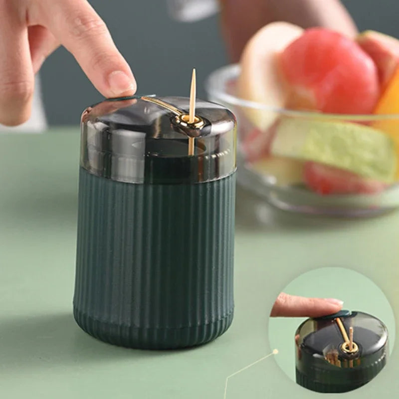 Pop-Up Automatic Toothpick Dispenser | Press & Serve Toothpick Dispenser Babs