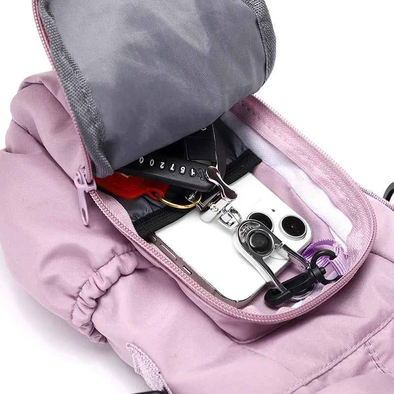 Insulated Water Bottle Bag – Adjustable Strap & Phone Pocket Bottle Carrier Bag Babs