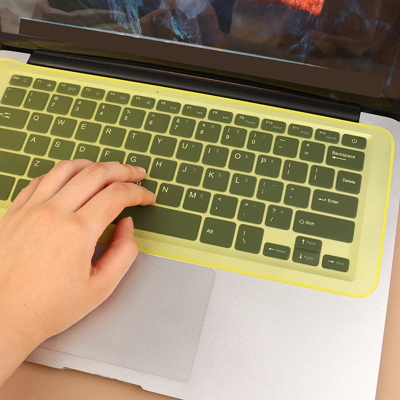 Silicone Laptop Keyboard Cover – Universal 13–17 Inch Protector Keyboard Protector Cover Babs