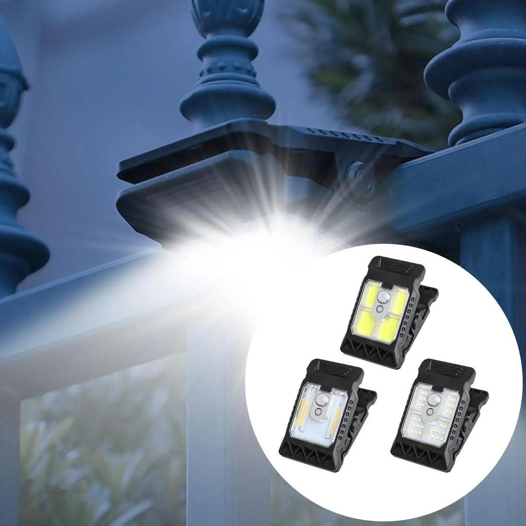 Solar Clip Motion Sensor Light – Waterproof Outdoor LED Lamp Solar Motion Light Babs