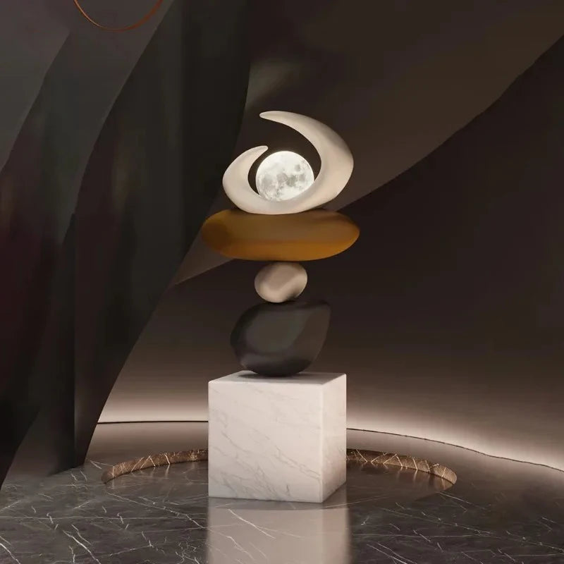 Nordic Astronaut Floor Lamp Sculpture – Large FRP Art Figurine Decorative Floor Lamp Babs