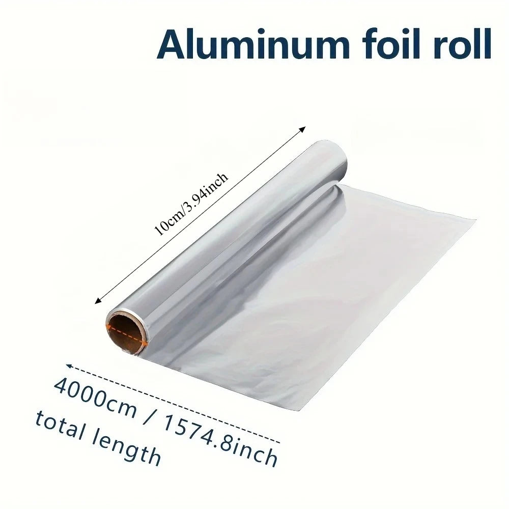 Heavy-Duty Aluminum Foil Roll 30cm – Oven, Grill & Air Fryer Aluminum Foil Roll Babs