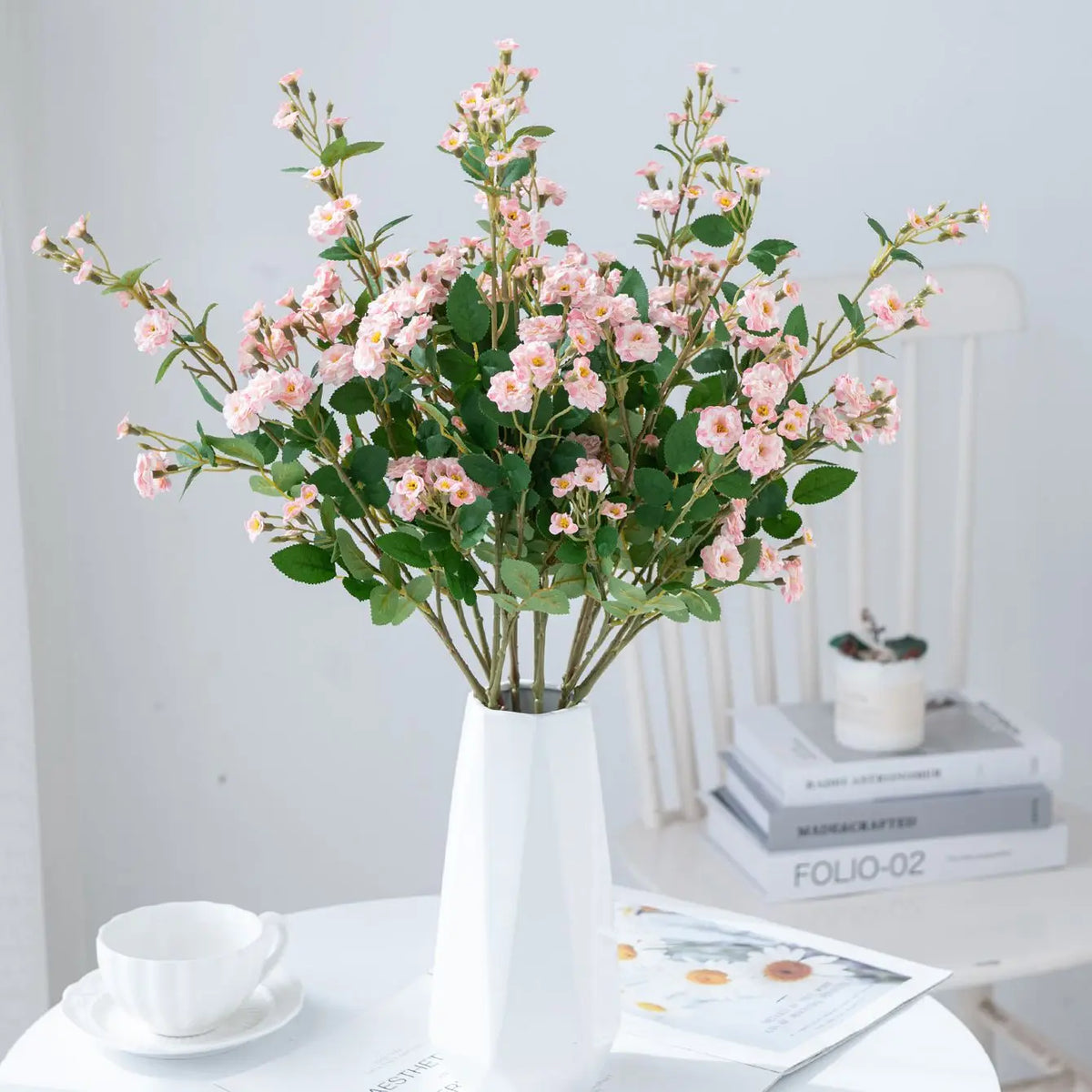 3-Piece Artificial Silk Daisy Bouquet – Wedding & Home Décor Artificial Flower Bouquet Babs