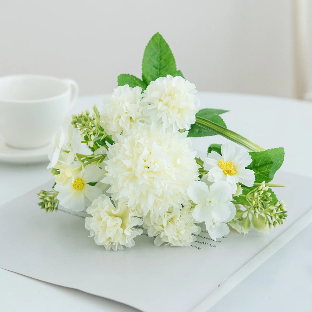 Silk Artificial Rose Bouquet – Wedding & Home Floral Decor Artificial Flower Bouquet Babs