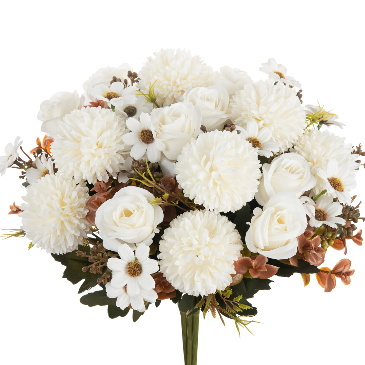 Silk Rose Artificial Flowers – Bridal Bouquet & Home Décor Artificial Silk Flowers Babs color 1 1 pc