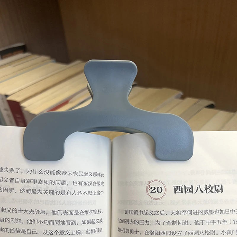 Frosted Transparent Book Page Holder Clip | Kawaii Desk Accessory Book Page Holder Clip Babs A4