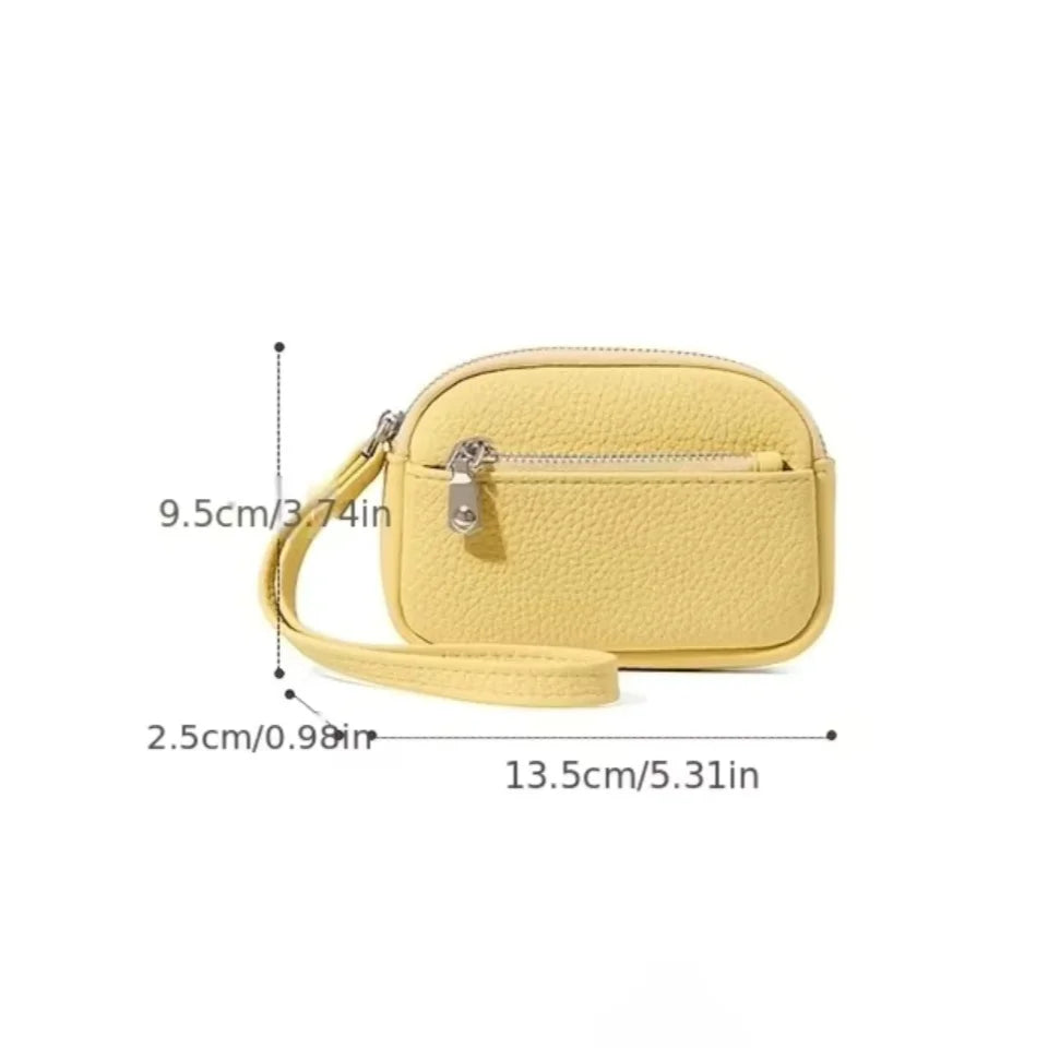 Mini PU Keychain Purse – Lipstick & Earphone Holder Wallet Mini Keychain Purse Babs