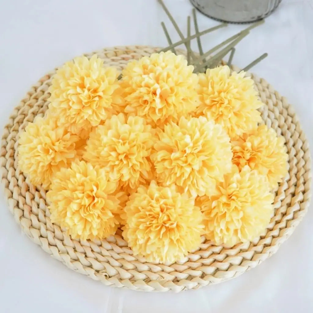 Silk Hydrangea Artificial Flowers – Wedding & Home Decor 5/10pcs Artificial Silk Flowers Babs