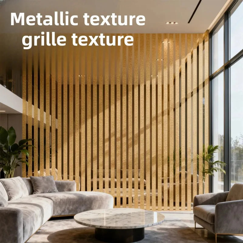 Self-Adhesive Brick Wallpaper Roll 40cm×3m – Metallic Modern Look Peel & Stick Wallpaper Babs